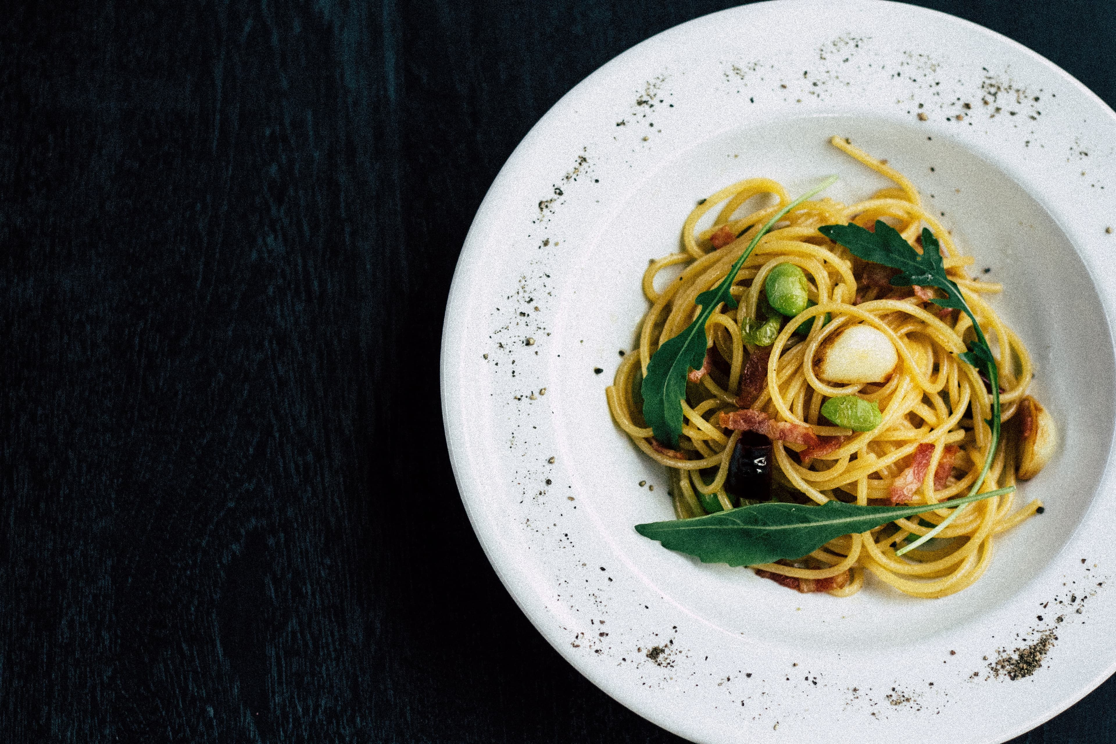 Pastasalade met serranoham